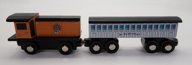 The Cog - Diesel and Passenger Car Set