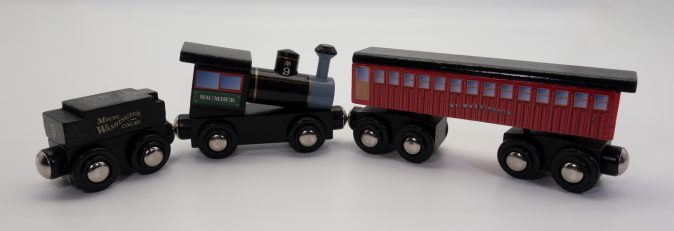 The Cog Waumbek Locomotive & Car