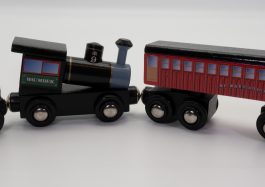 The Cog Waumbek Locomotive & Car